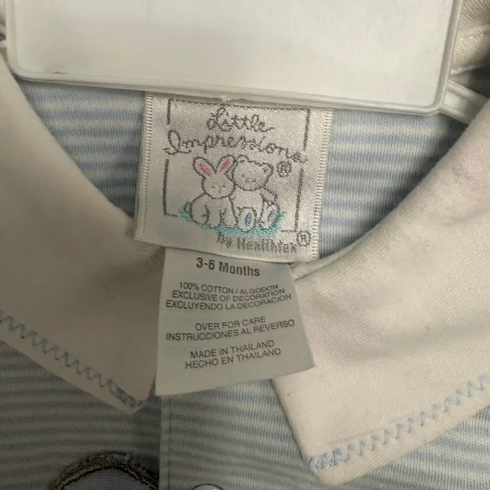 NWT Vintage Little Impressions Airplane Outfit Set 3 to 6M